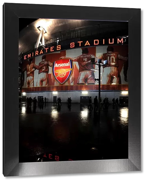 Emirates Stadium. Arsenal 3: 0 Ipswich Town (3: 1 agg). Carling Cup Semi Final 2nd Leg