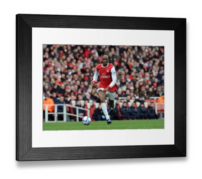 Framed Print : Abou Diaby (Arsenal). Arsenal 2: 1 Huddersfield Town. FA Cup 4th Round. Emirates Stadium