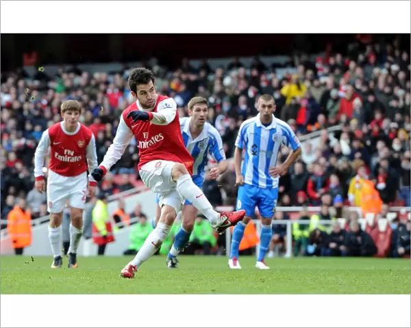 Cesc Fabregas scores Arsenals 2nd goal from the penalty spot. Arsenal 2