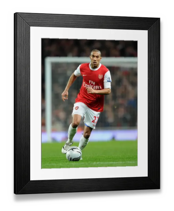 Framed Print : Gael Clichy (Arsenal). Arsenal 3: 0 Ipswich Town. Carling Cup, semi final 2nd leg Framed Print : Gael Clichy (Arsenal). Arsenal 3: 0 Ipswich Town. Carling Cup, semi final 2nd leg