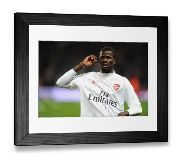 Framed Print : Emmanuel Eboue's Triumph: Arsenal Crushes Ipswich Town 3-0 in Carling Cup Semi-Final Framed Print : Emmanuel Eboue's Triumph: Arsenal Crushes Ipswich Town 3-0 in Carling Cup Semi-Final