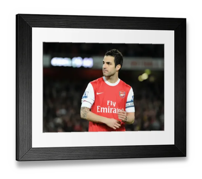 Framed Print : Cesc Fabregas and Arsenal's 3-0 Carling Cup Semi-Final Victory over Ipswich Town Framed Print : Cesc Fabregas and Arsenal's 3-0 Carling Cup Semi-Final Victory over Ipswich Town