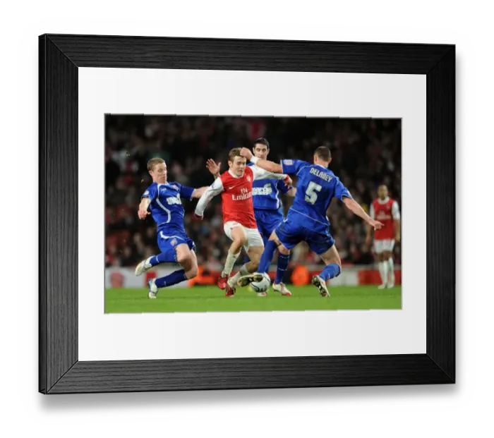 Framed Print : Jack Wilshere (Arsenal) Grant Leadbitter and Damien Delaney (Ipswich). Arsenal 3 Framed Print : Jack Wilshere (Arsenal) Grant Leadbitter and Damien Delaney (Ipswich). Arsenal 3