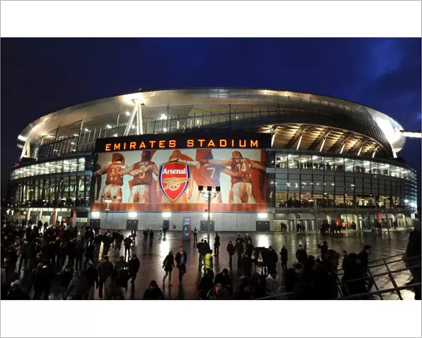 Arsenal's Emirates Stadium: 3-0 Victory Over Wigan Athletic in Barclays Premier League