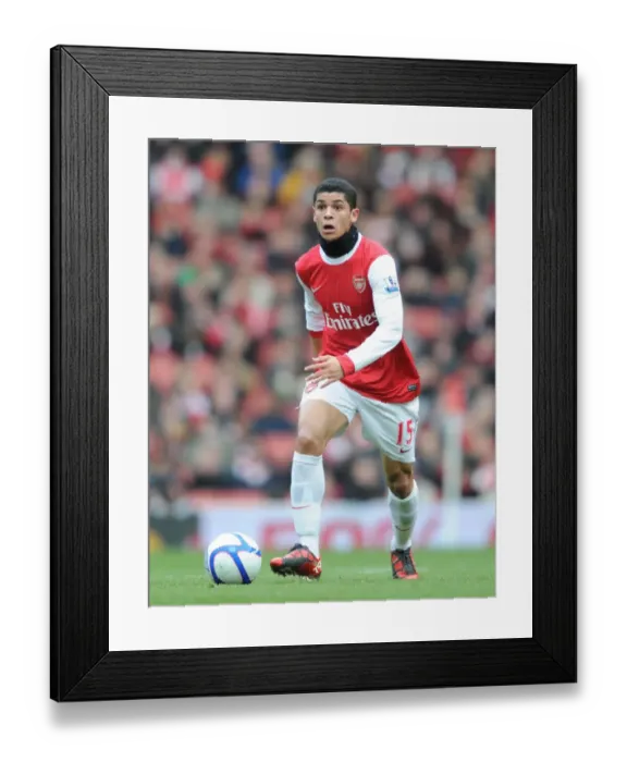 Framed Print : Arsenal's Denilson Scores in FA Cup Win over Huddersfield Town (30.01.2011)