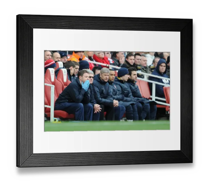 Framed Print : Arsene Wenger and His Team: Assistant Manager Pat Rice and Physio Colin Lewin Celebrate Arsenal's 2:1 FA Cup Victory over Huddersfield Town Framed Print : Arsene Wenger and His Team: Assistant Manager Pat Rice and Physio Colin Lewin Celebrate Arsenal's 2:1 FA Cup Victory over Huddersfield Town