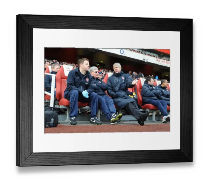 Framed Print : Arsenal's FA Cup Victory: Wenger, Rice, and Lewin Celebrate over Huddersfield Town (2011)