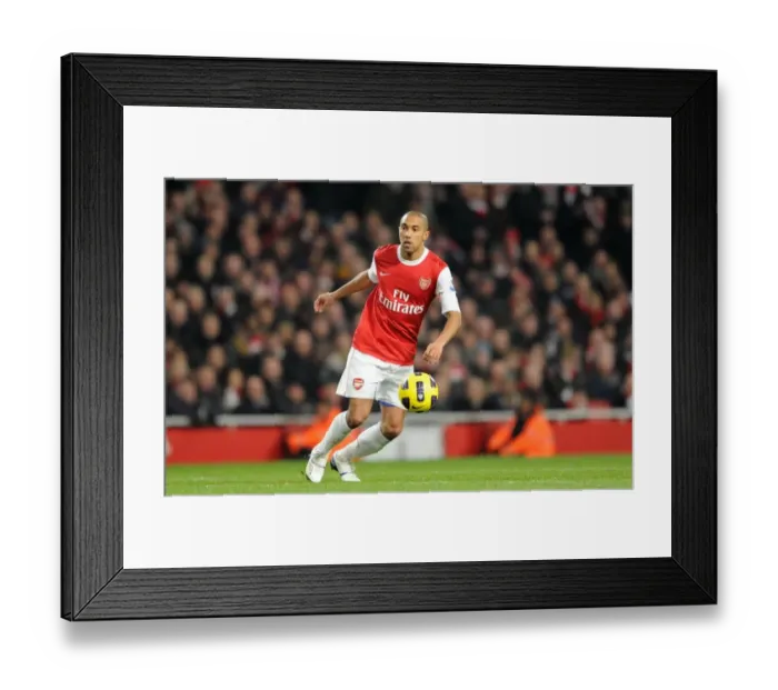 Framed Print : Arsenal's Gael Clichy Celebrates 2-1 Win Over Everton in Barclays Premier League at Emirates Stadium, January 2011 Framed Print : Arsenal's Gael Clichy Celebrates 2-1 Win Over Everton in Barclays Premier League at Emirates Stadium, January 2011
