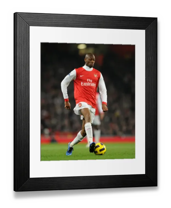 Framed Print : Abou Diaby (Arsenal). Arsenal 2: 1 Everton. Barclays Premier League. Emirates Stadium