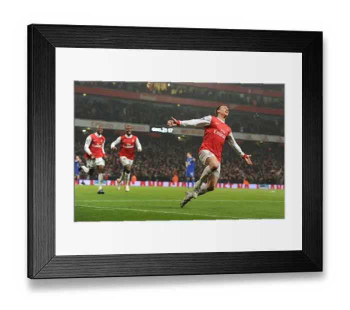 Framed Print : Koscielny's Strike: Arsenal's 2-1 Victory Over Everton, 2011 Framed Print : Koscielny's Strike: Arsenal's 2-1 Victory Over Everton, 2011