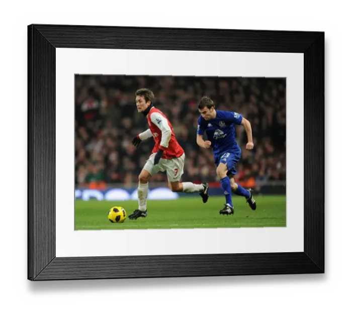 Framed Print : Rosicky and Coleman Clash: Arsenal's Victory Over Everton in the Premier League (2011) Framed Print : Rosicky and Coleman Clash: Arsenal's Victory Over Everton in the Premier League (2011)