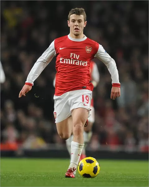 Jack Wilshere (Arsenal). Arsenal 2: 1 Everton, Barclays Premier League, Emirates Stadium
