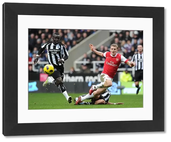 Jack Wilshere (Arsenal) Danny Simpson (Newcastle). Newcastle United 4: 4 Arsenal