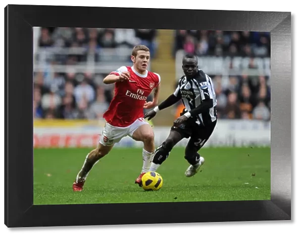 Unforgettable Rivalry: Wilshere vs. Tiote in the Intense 4-4 Draw between Newcastle and Arsenal