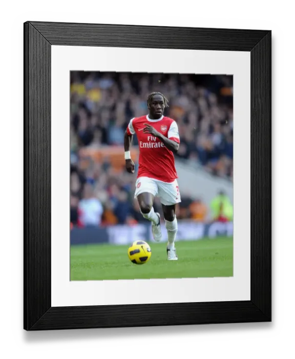 Framed Print : Arsenal's Sagna Secures 2-0 Victory Over Wolverhampton in Premier League