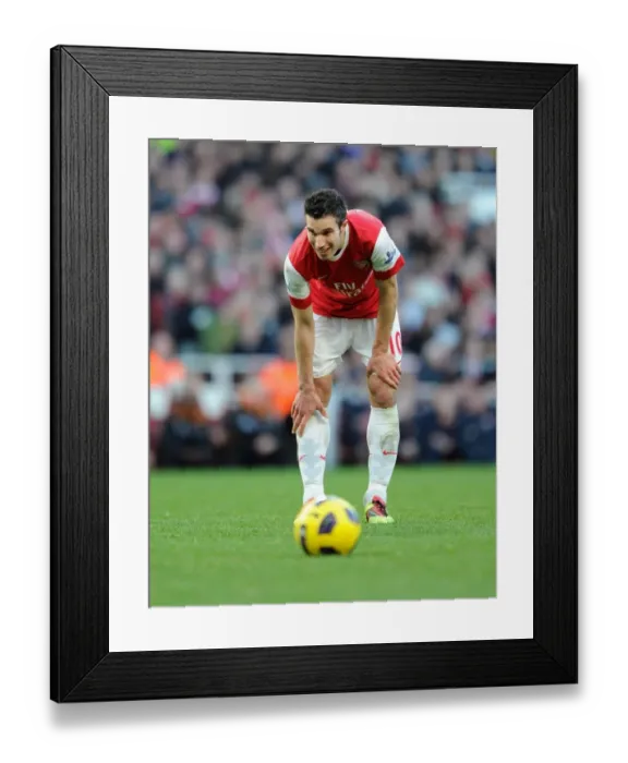 Framed Print : Robin van Persie's Brace: Arsenal 2-0 Wolverhampton Wanderers, Premier League Framed Print : Robin van Persie's Brace: Arsenal 2-0 Wolverhampton Wanderers, Premier League