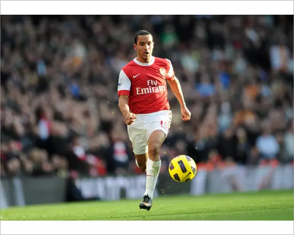 Theo Walcott (Arsenal). Arsenal 2: 0 Wolverhampton Wanderers. Barclays Premier League