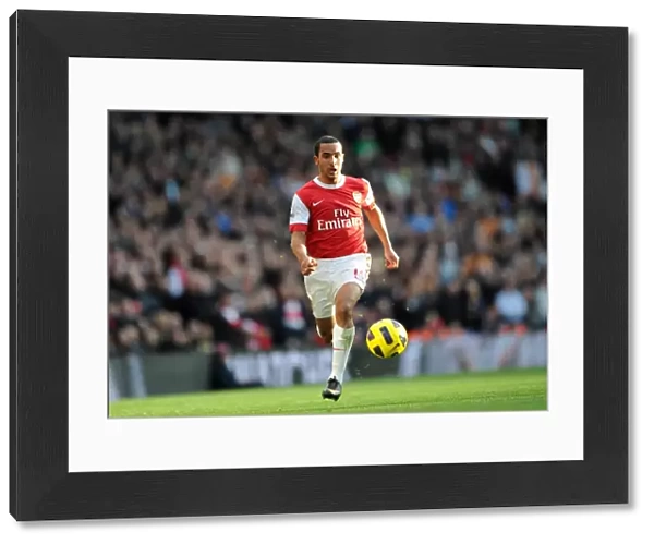 Theo Walcott (Arsenal). Arsenal 2: 0 Wolverhampton Wanderers. Barclays Premier League
