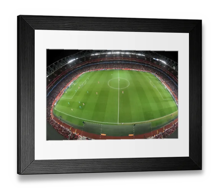 Framed Print : Arsenal's Champions League Triumph: 2-1 Over Barcelona at Emirates Stadium Framed Print : Arsenal's Champions League Triumph: 2-1 Over Barcelona at Emirates Stadium