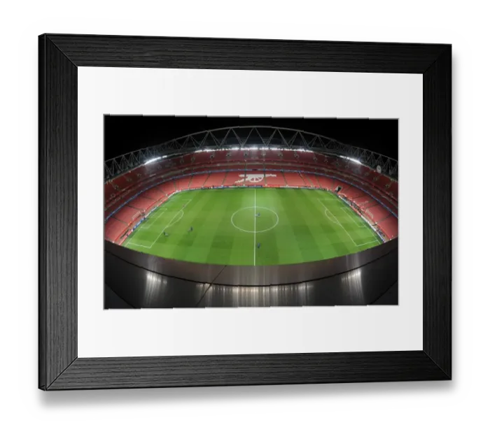 Framed Print : Arsenal's Champion League Glory: 2-1 Over Barcelona at Emirates Stadium Framed Print : Arsenal's Champion League Glory: 2-1 Over Barcelona at Emirates Stadium