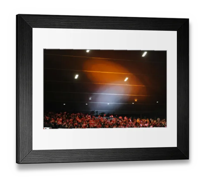 Framed Print : Arsenal's Champions League Triumph Over Barcelona at Emirates Stadium