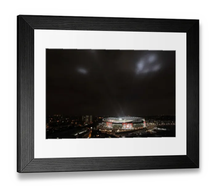 Framed Print : Arsenal's Champions League Victory: 2-1 Over Barcelona at Emirates Stadium Framed Print : Arsenal's Champions League Victory: 2-1 Over Barcelona at Emirates Stadium