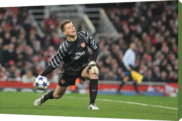 Wojciech Szczesny (Arsenal). Arsenal 2: 1 Barcelona, UEFA Champions League