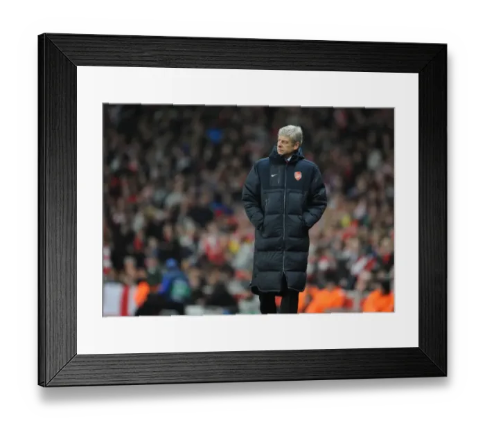 Framed Print : Arsene Wenger Leads Arsenal to Victory over Barcelona in UEFA Champions League: Arsenal 2-1 Framed Print : Arsene Wenger Leads Arsenal to Victory over Barcelona in UEFA Champions League: Arsenal 2-1