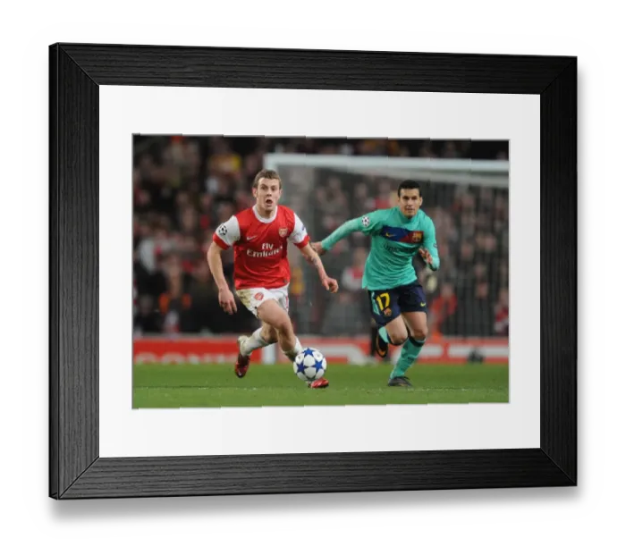 Framed Print : Jack Wilshere Stuns Barcelona: Arsenal's Upset Victory, 2-1 Framed Print : Jack Wilshere Stuns Barcelona: Arsenal's Upset Victory, 2-1