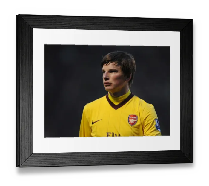 Framed Print : Andrey Arshavin (Arsenal). Leyton Orient 1: 1 Arsenal. FA Cup 5th Round