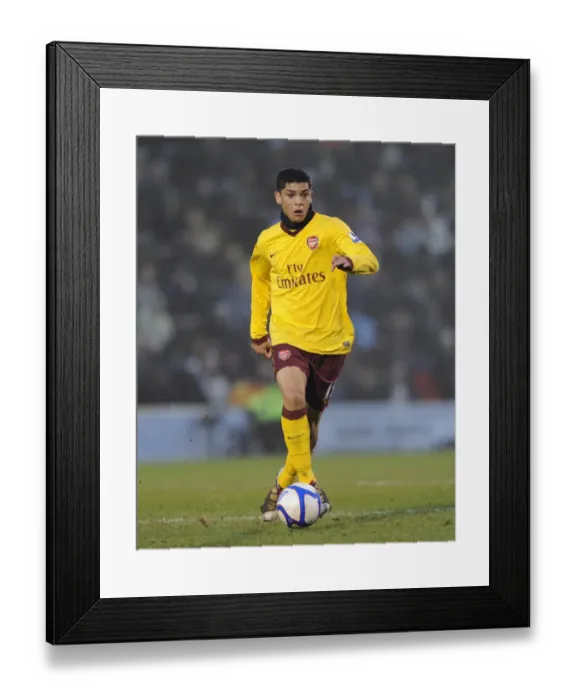 Framed Print : Denilson's FA Cup Showdown: Arsenal vs. Leyton Orient 1-1 (2011)