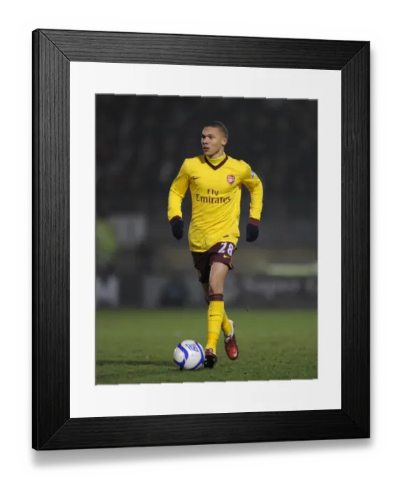 Framed Print : Kieran Gibbs in FA Cup Action: Arsenal vs Leyton Orient 1:1 (2011) Framed Print : Kieran Gibbs in FA Cup Action: Arsenal vs Leyton Orient 1:1 (2011)