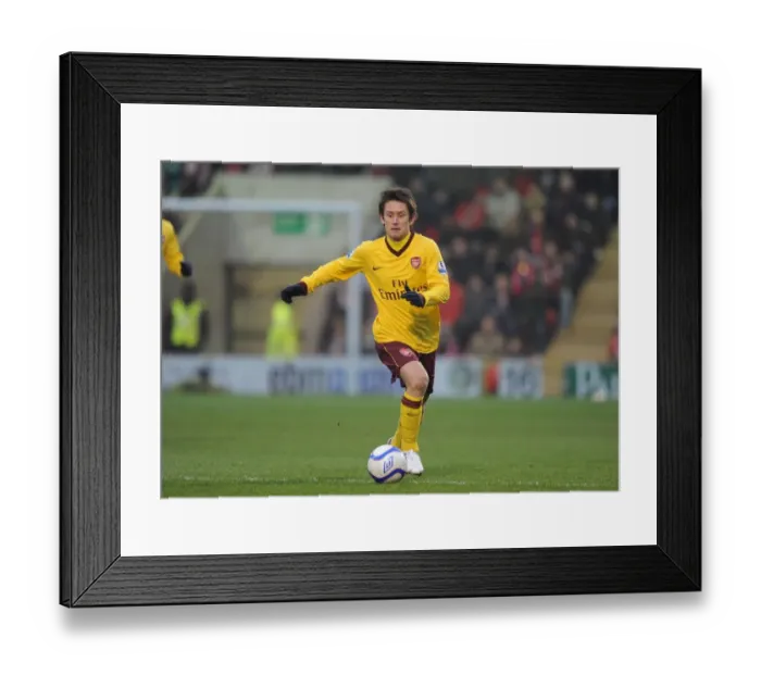 Framed Print : Tomas Rosicky: Unforgettable FA Cup Battle at Leyton Orient (2011)