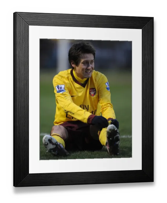 Framed Print : FA Cup Showdown: Arsenal vs Leyton Orient at Matchroom Stadium - Rosicky's Battle (2011)