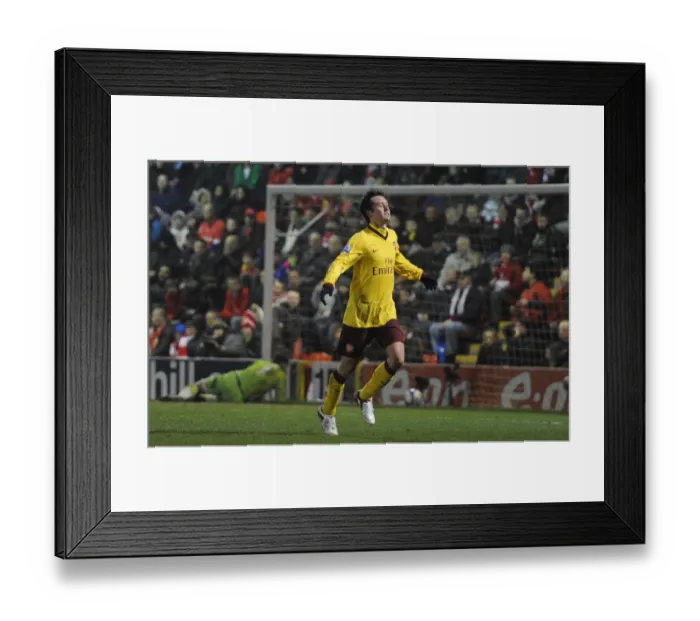 Framed Print : Tomas Rosicky's FA Cup Goal Celebration vs. Leyton Orient (2011) Framed Print : Tomas Rosicky's FA Cup Goal Celebration vs. Leyton Orient (2011)