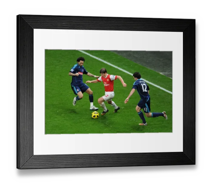 Framed Print : Andrey Arshavin (Arsenal) Jermaine Pennant and Marc Wilson (Stoke). Arsenal 1 Framed Print : Andrey Arshavin (Arsenal) Jermaine Pennant and Marc Wilson (Stoke). Arsenal 1