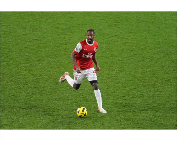Johan Djourou (Arsenal). Arsenal 1: 0 Stoke City. Barclays Premier League