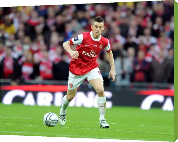 Laurent Koscielny (Arsenal). Arsenal 1: 2 Birmingham City. Carling Cup Final