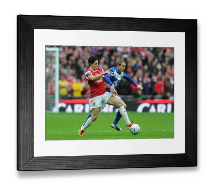 Framed Print : Samir Nasri vs. Lee Bowyer: Birmingham City's Upset Over Arsenal in Carling Cup Final Framed Print : Samir Nasri vs. Lee Bowyer: Birmingham City's Upset Over Arsenal in Carling Cup Final