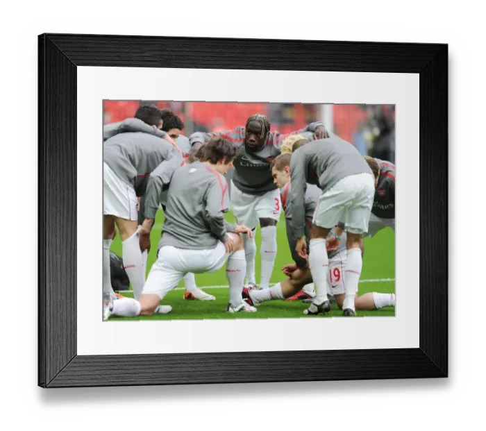 Framed Print : Bacary Sagna in Action: Arsenal's Heartbreaking Carling Cup Final Defeat to Birmingham City (27 / 2 / 2011)