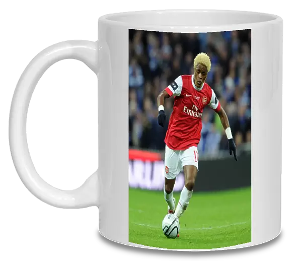 Alex Song (Arsenal). Arsenal 1: 2 Birmingham City. Carling Cup Final. Wembley Stadium