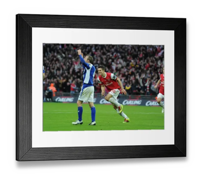 Framed Print : Robin van Persie injured whilst scoring the Arsenal goal. Arsenal 1: 2 Birmingham City Framed Print : Robin van Persie injured whilst scoring the Arsenal goal. Arsenal 1: 2 Birmingham City