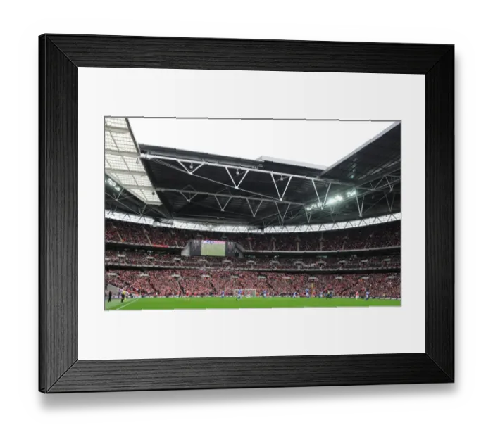Framed Print : Wembley Stadium. Arsenal 1: 2 Birmingham City, Carling Cup Final, Wembley Stadium Framed Print : Wembley Stadium. Arsenal 1: 2 Birmingham City, Carling Cup Final, Wembley Stadium
