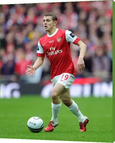 Jack Wilshere in Action: Arsenal's Defeat in the Carling Cup Final vs Birmingham City (27 / 2 / 11)