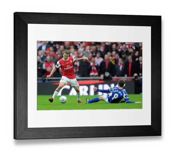 Framed Print : Jack Wilshere (Arsenal) Craig Gardner (Birmingham). Arsenal 1: 2 Birmingham City Framed Print : Jack Wilshere (Arsenal) Craig Gardner (Birmingham). Arsenal 1: 2 Birmingham City