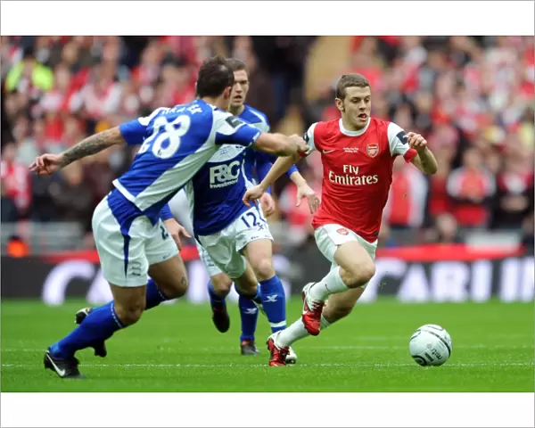 Jack Wilshere (Arsenal) Martin Jiranek (Birmingham). Arsenal 1: 2 Birmingham City