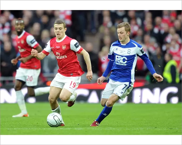 Jack Wilshere (Arsenal) Sebastien Larsson (Birmingham). Arsenal 1: 2 Birmingham City