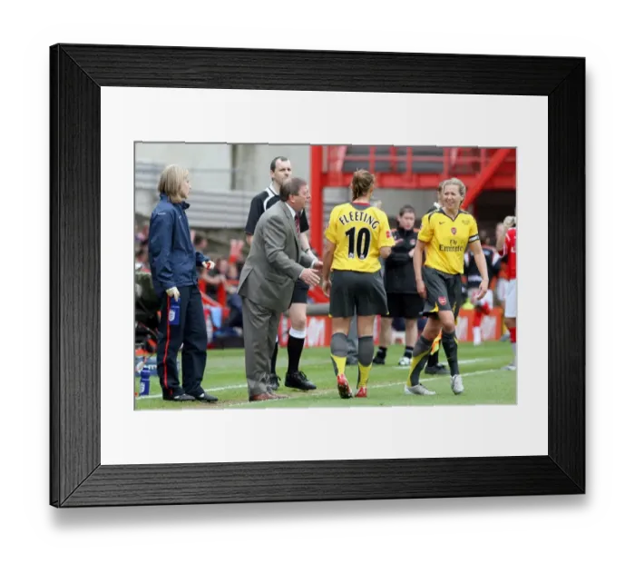 Framed Print : Arsenal Ladies Celebrate FA Cup Victory: Vic Akers, Julie Fleeting, and Jayne Ludlow Framed Print : Arsenal Ladies Celebrate FA Cup Victory: Vic Akers, Julie Fleeting, and Jayne Ludlow