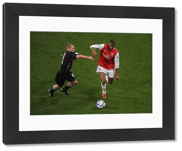 Abou Diaby (Arsenal) Stephen Dawson (Orient). Arsenal 5: 0 Leyton Orient
