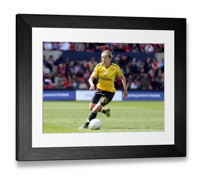 Framed Print : Arsenal's Gemma Davison Celebrates Goal in FA Cup Final Victory over Charlton Athletic (2007) Framed Print : Arsenal's Gemma Davison Celebrates Goal in FA Cup Final Victory over Charlton Athletic (2007)
